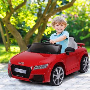 12V Speelgoedauto Kinderauto met 2 Motoren en MP3 en Muziek 104 x 63,5 x 45,5 cm Rood