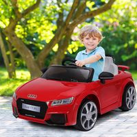 12V Speelgoedauto Kinderauto met 2 Motoren en MP3 en Muziek 104 x 63,5 x 45,5 cm Rood