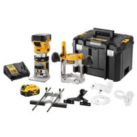 DeWALT DCW604P2 Accu Boven- en kantenfrees 18V 5.0Ah Li-ion in TSTAK