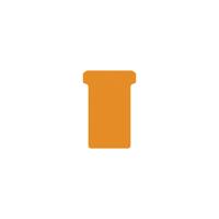 T-kaart djois formaat 2 48mm oranje 100st | 5 stuks