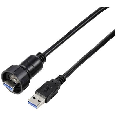 TRU COMPONENTS TC-12770412 USB 3.0-adapter inclusief 1 m kabel 1 stuk(s)