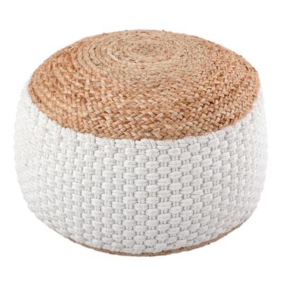 Amelia - Sitzpouf - natuur - jute - 50x50 cm