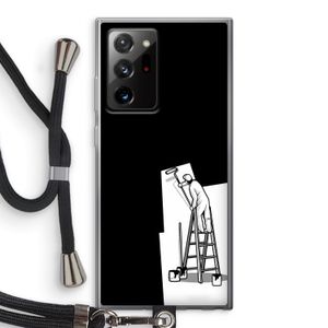 Musketon Painter: Samsung Galaxy Note 20 Ultra / Note 20 Ultra 5G Transparant Hoesje met koord