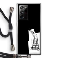 Musketon Painter: Samsung Galaxy Note 20 Ultra / Note 20 Ultra 5G Transparant Hoesje met koord Musketon Painter: Samsung Galaxy Note 20 Ultra / Note 20 Ultra 5G Transparant Hoesje met koord