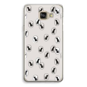 Miauw: Samsung Galaxy A5 (2016) Transparant Hoesje