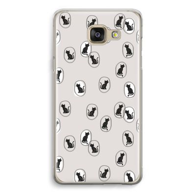 Miauw: Samsung Galaxy A5 (2016) Transparant Hoesje