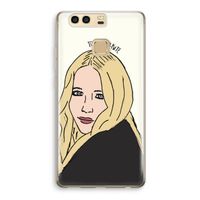 Mary Kate: Huawei P9 Transparant Hoesje
