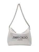 Jimmy Choo sac porté épaule Cleo à ornements en cristal - Argent - thumbnail