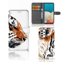 Hoesje Samsung Galaxy A53 Watercolor Tiger