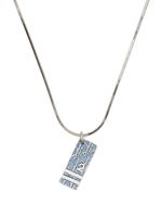 Christian Dior Pre-Owned collier à pendentif Trotter - Argent