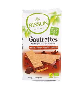 Chocolade wafels gaufrettes bio