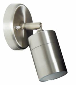 KS Verlichting RVS wandspot Downlighter richtbaar 1289