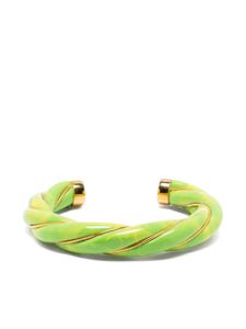 Aurelie Bidermann bracelet torque Diana - Vert