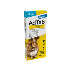 AdTab Kat - 48 mg - 2,0-8,0 kg - 3 tabletten
