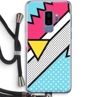 Pop Art #3: Samsung Galaxy S9 Plus Transparant Hoesje met koord
