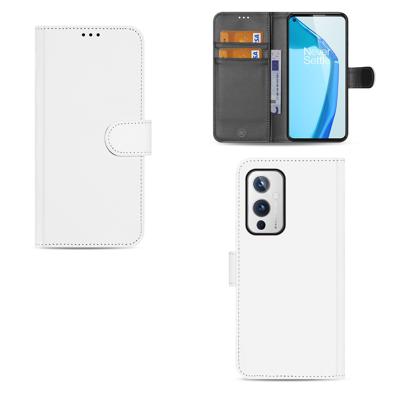 OnePlus 9 | Book Cover | Wit met Pasjeshouder