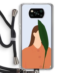 Leaf: Xiaomi Poco X3 Pro Transparant Hoesje met koord