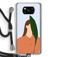 Leaf: Xiaomi Poco X3 Pro Transparant Hoesje met koord