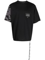 Mastermind World t-shirt à imprimé camouflage - Noir