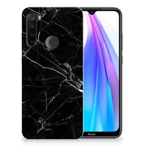 Xiaomi Redmi Note 8T TPU Siliconen Hoesje Marmer Zwart - Origineel Cadeau Vader