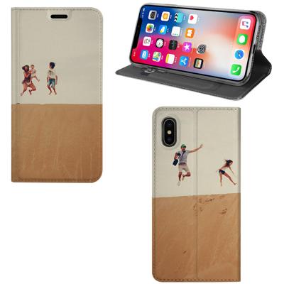 Apple iPhone Xs Max Stand Case | Hoesje maken | met Foto&apos;s | Eigen telefoonhoesje ontwerpen | Op maat gemaakt