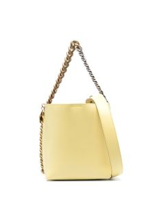 Stella McCartney sac seau à détail en chaîne - Jaune