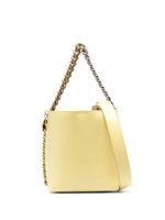Stella McCartney sac seau à détail en chaîne - Jaune