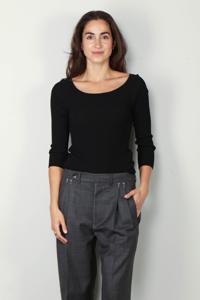 Max Mara top Zwart maat S Katoen 2411361102600