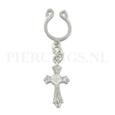 Tepelclip kruis kristal