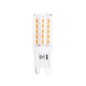 G9 LED Lamp - 3.4 Watt - 380 Lumen - 3000K Warm wit licht - Flikkervrij - Steeklamp - G9 LED Capsule