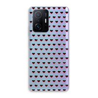 Hartjes: Xiaomi 11T Pro Transparant Hoesje
