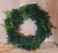 Kerstkrans Coniferen diverse Groot circa dia. 50 cm Warentuin Natuurlijk - Warentuin natuurlijk