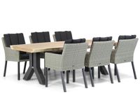 Garden Collections Oxbow/Woodside 240 cm dining tuinset 7-delig