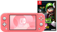 Nintendo Switch Lite Koraal + Luigi's Mansion 2 HD