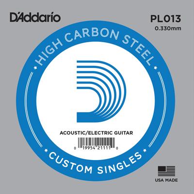 D'Addario PL013 Losse Snaar .013 Elektrisch / Western D'Addario PL013 Losse Snaar .013 Elektrisch / Western