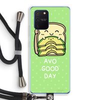 Avo Good Day: Samsung Galaxy Note 10 Lite Transparant Hoesje met koord