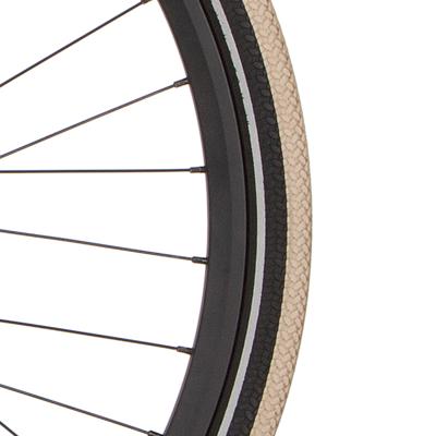 Cortina buitenband canberra 28 x 1.75 zwart/khaki refl