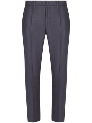 Dolce & Gabbana pantalon de costume à pinces - Bleu