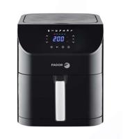Olievrije friteuse - FAGOR - Airfryer XL - 8L - 1800 W - Touchscreen - 7 kookvoorinstellingen - Timer - Zwart
