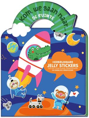 Jelly stickerboek - Kom, we gaan naar... De ruimte (Paperback)