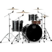 Mapex SE446XHPB Saturn Evo. Hybrid Rock Powerhouse Piano Black 3d. shellset - thumbnail