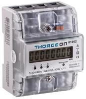 Thorgeon KWH meter 3-fase digitaal transparant 80A + puls - 4518255 Thorgeon KWH meter 3-fase digitaal transparant 80A + puls - 4518255