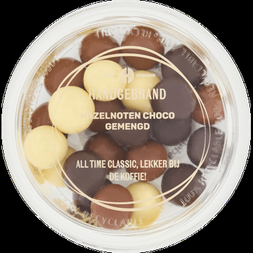 Handgebrand Hazelnoten Choco Gemengd 150 g bij Jumbo