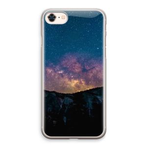 Travel to space: iPhone 8 Transparant Hoesje