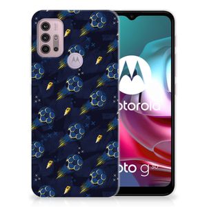 TPU bumper voor Motorola Moto G30 | G10 Voetbal