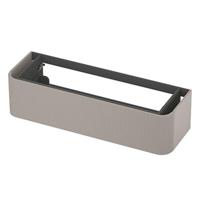 INK - Afgeronde Onderkast Gelakt 1 Lade Softclose met Gefreesd Front Tbv Grepen - 1400x450x350 Mm - Mat Kasjmier Grijs