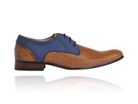 Cognac LRX Signature Lureaux - Handgemaakte Nette Schoenen Voor Heren