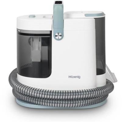 Heetwater- en stoomreiniger voor textiel - H.KoeNIG TWT99 - 1700 W - 2 borstels