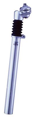 Post Moderne Zadelpen verend atb zilver 25.4 alu