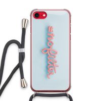 #nofilter: iPhone SE 2020 Transparant Hoesje met koord
